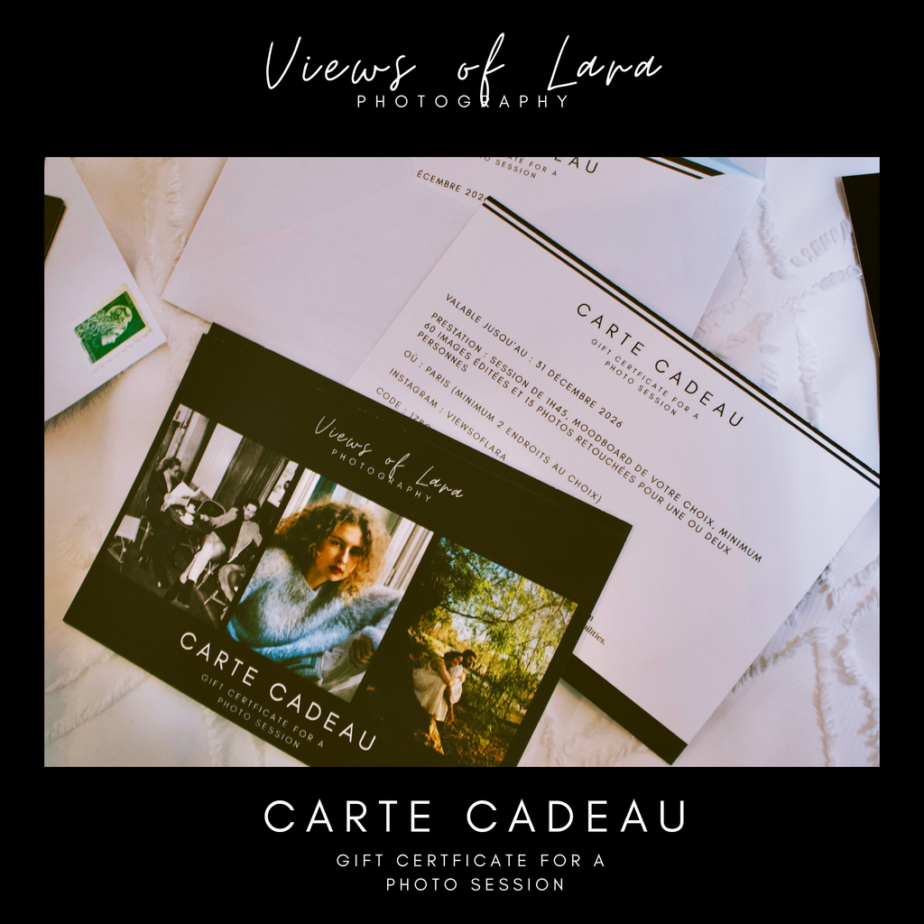 Carte cadeau - Duo (1 ou 2 pers.)