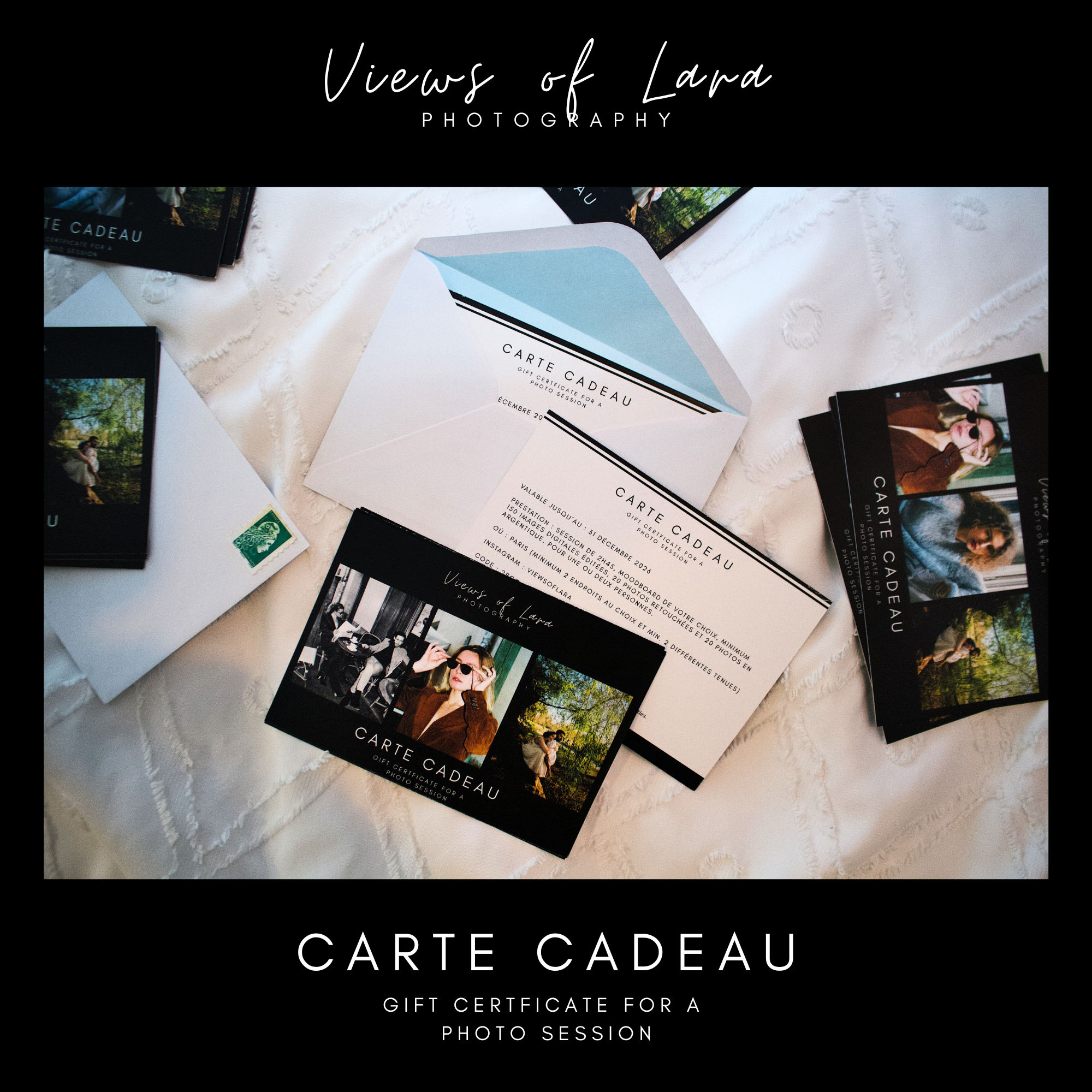 Carte cadeau - Argentique/Digital 1 ou 2 pers. (2h45)