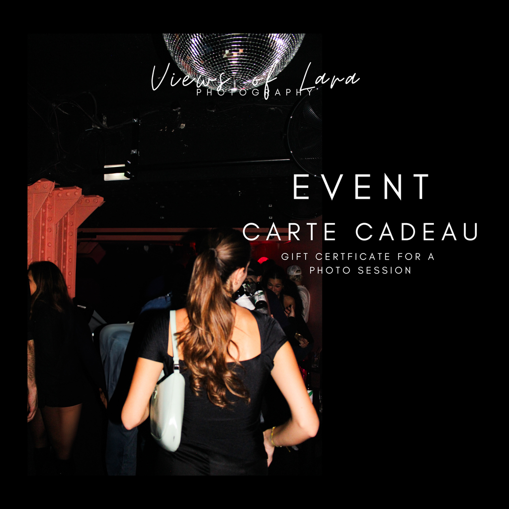 Carte cadeau - Évènement (2h15)