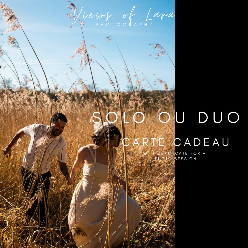 Carte cadeau - Duo (1 ou 2 pers.)
