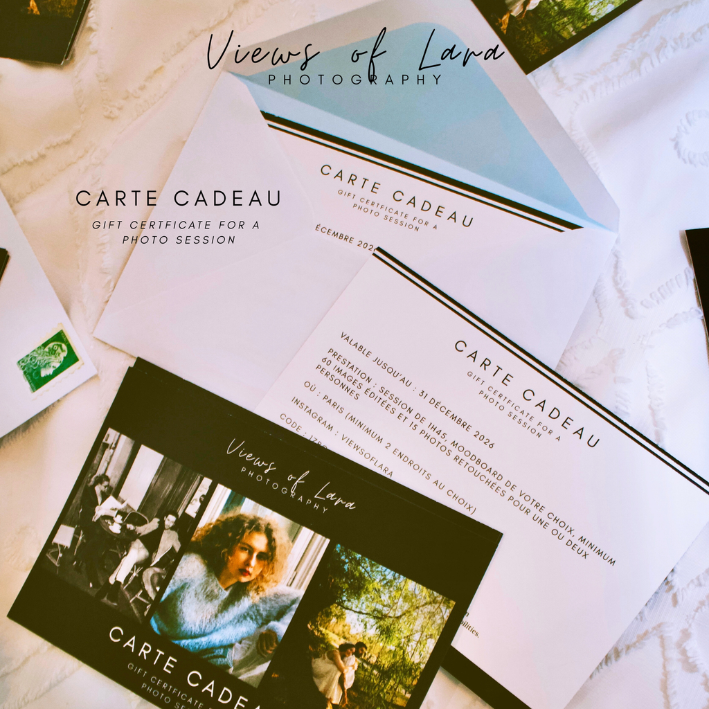 Carte cadeau - Duo (1 ou 2 pers.)