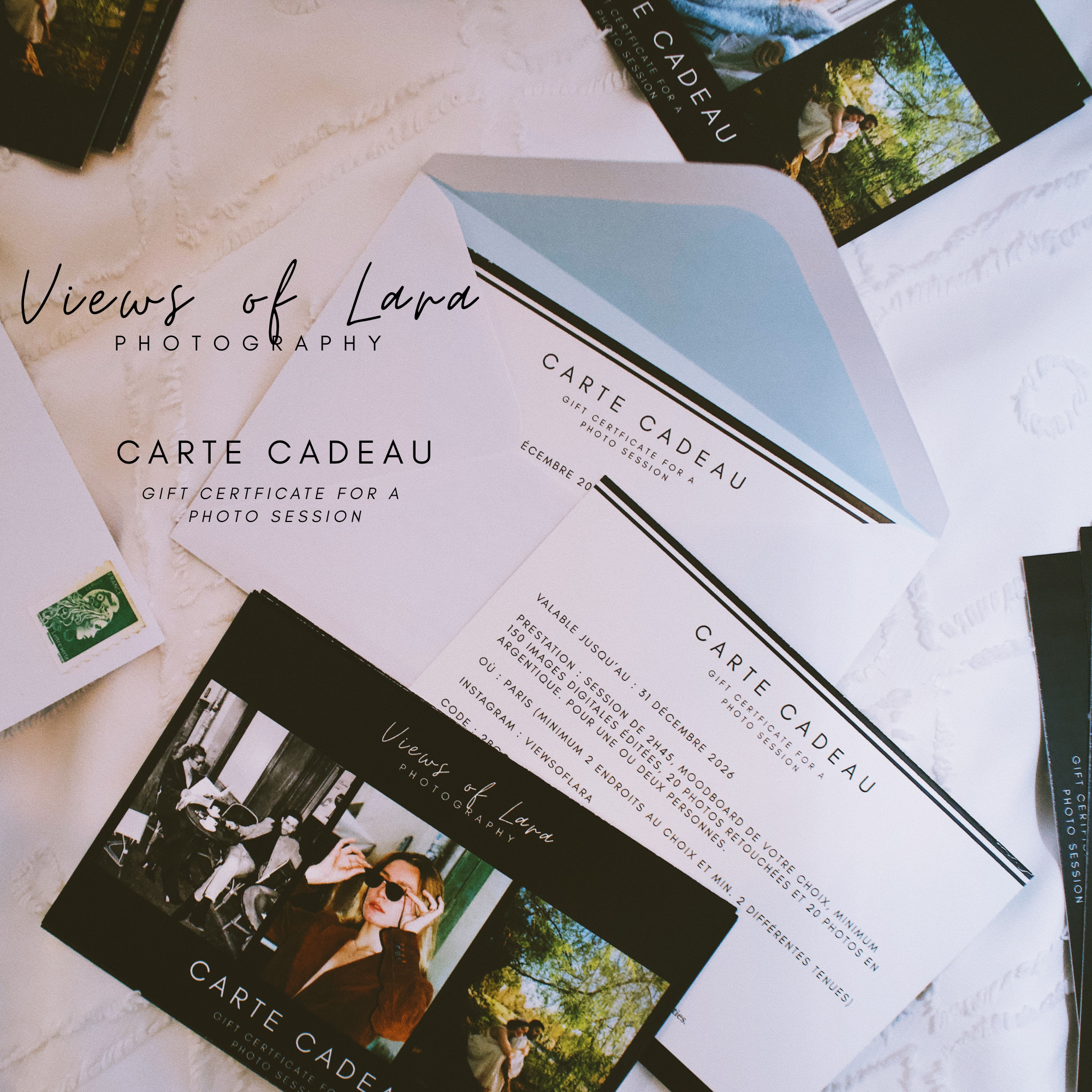 Carte cadeau - Argentique/Digital 1 ou 2 pers. (2h45)